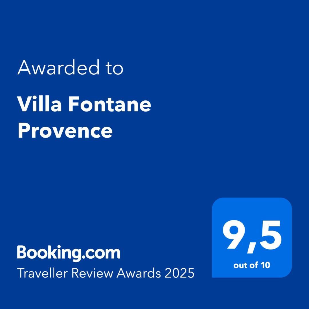 Villa Fontane Provence Ла-Гард-Френе Экстерьер фото